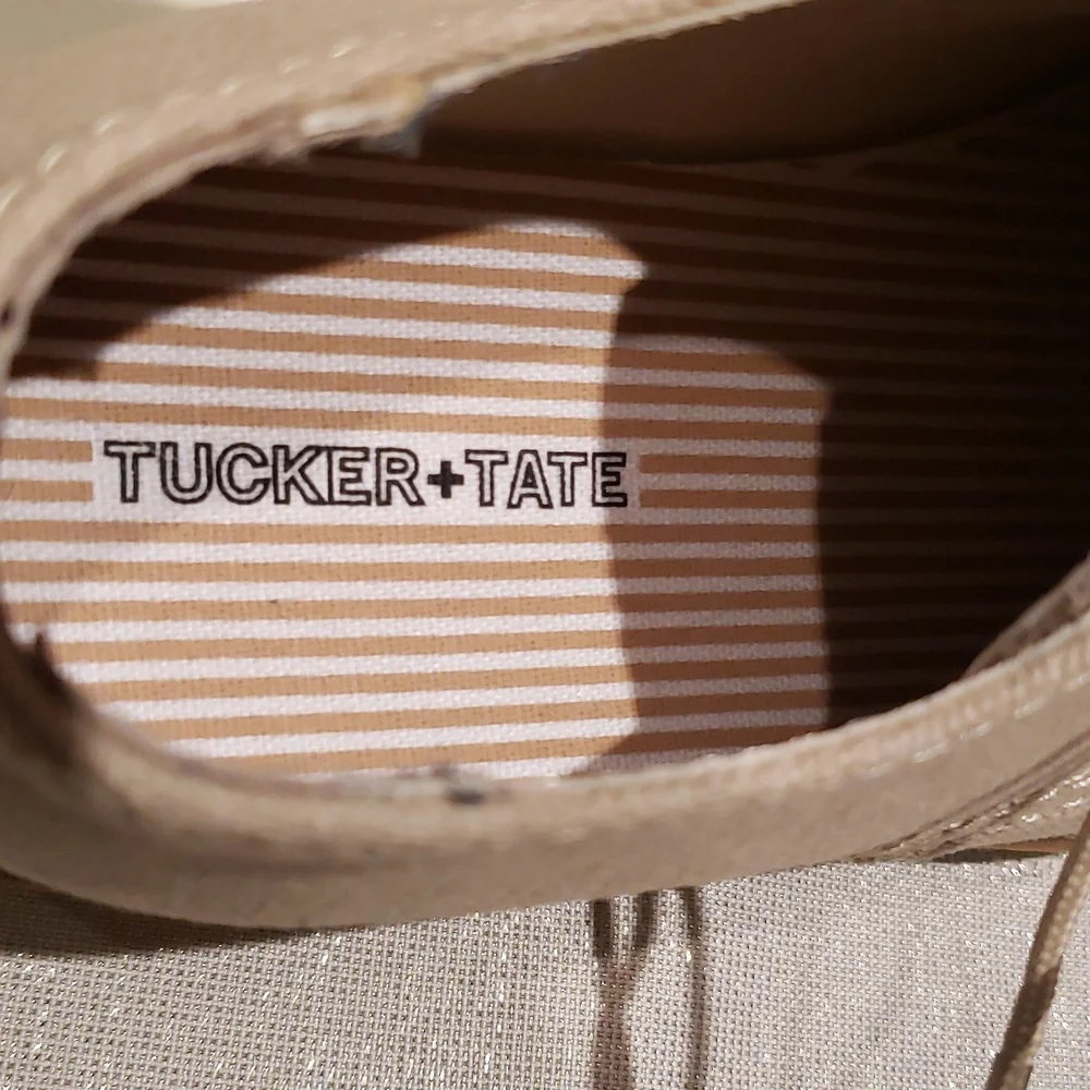 Tucker + Tate NEW Oxfords Dress Shoes Canvas Boys 1M NIB
